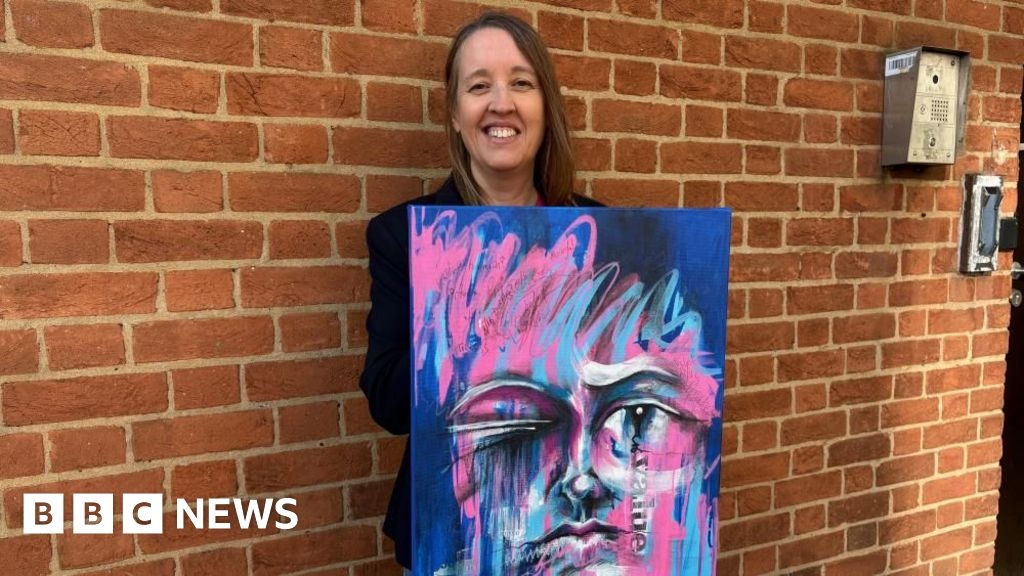 Broughton artist selling painting for £10,000 in Monopoly money