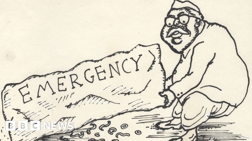 Emergency: The Indian cartoonist who fought the censors with a smile