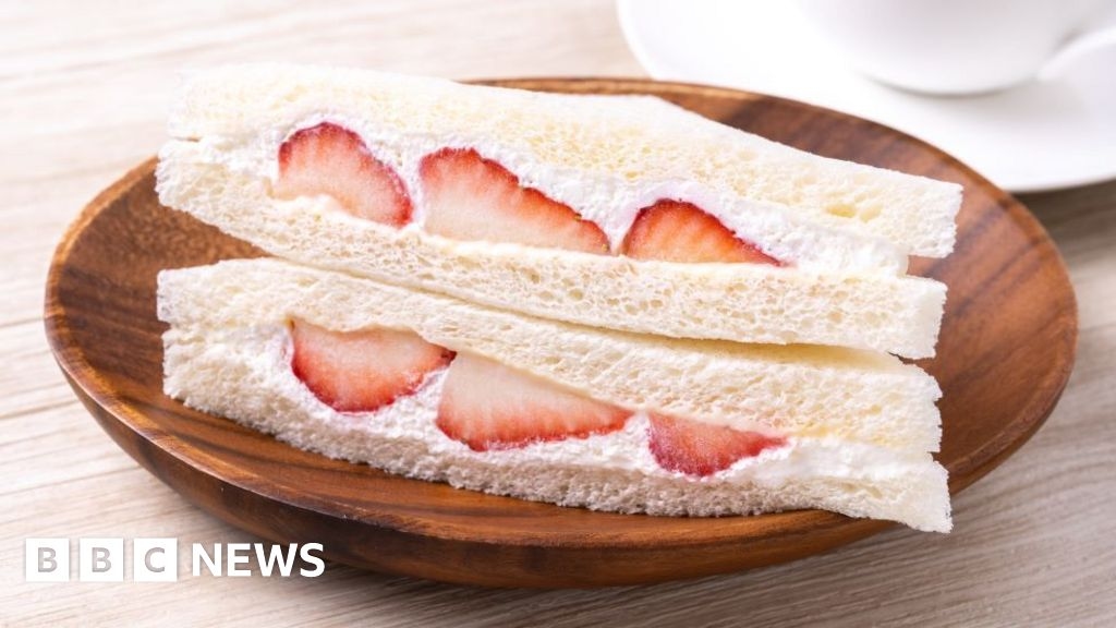 M&S strawberries and cream sandwich: Japanese fruit sando hits high streets