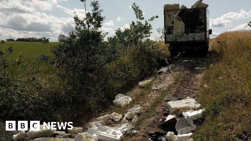 Hertfordshire fly-tipping leads to man's arrest