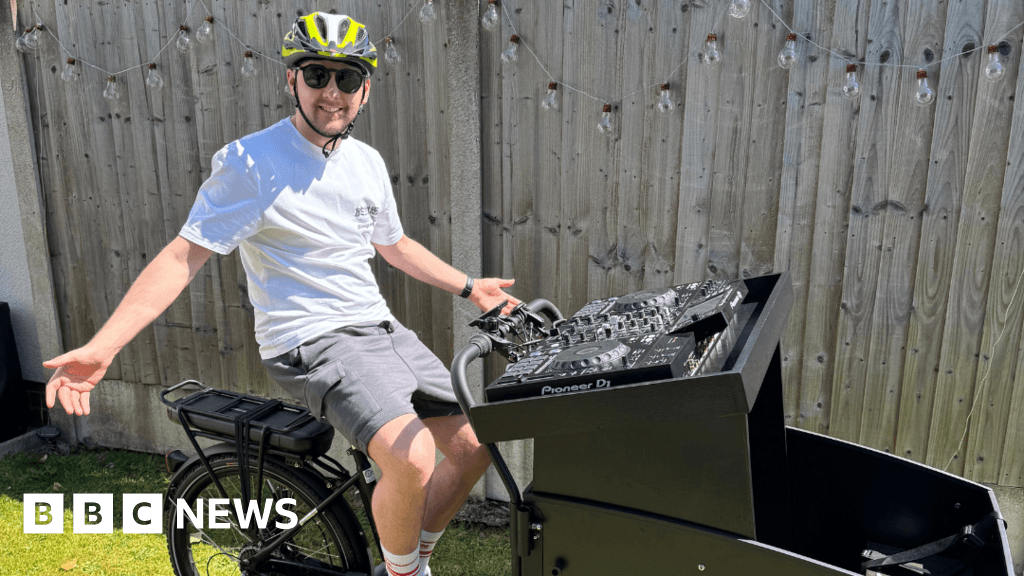Wolverhampton DJ cycling from Birmingham to Ibiza while spinning tracks