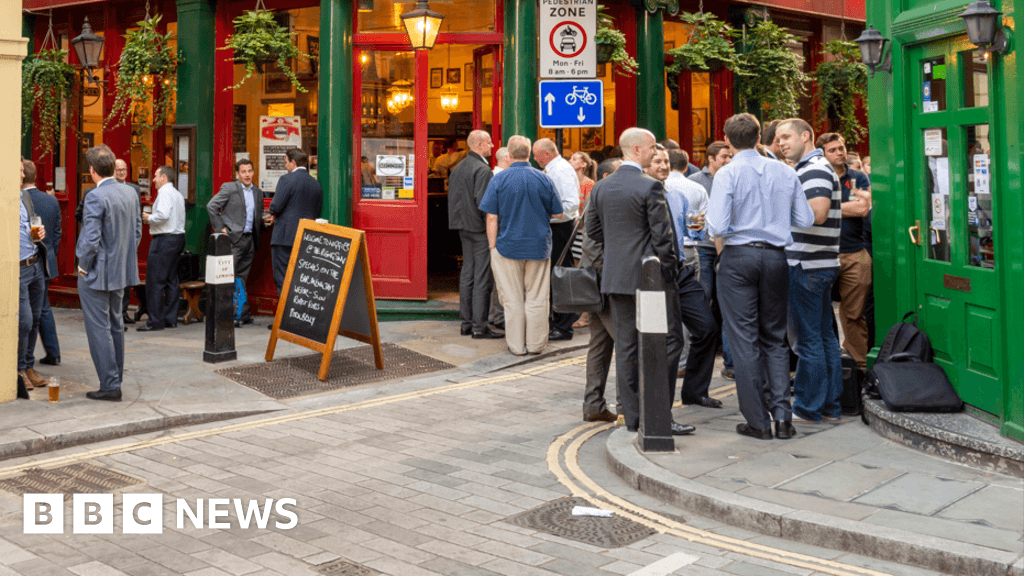 After-work drinks in decline outside London, peers told