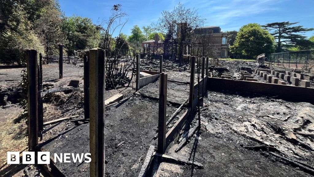 Building blaze near Hertfordshire County Hall under investigation