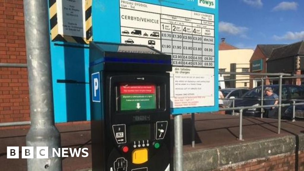 Powys council makes car park changes after 'cash cow' claims