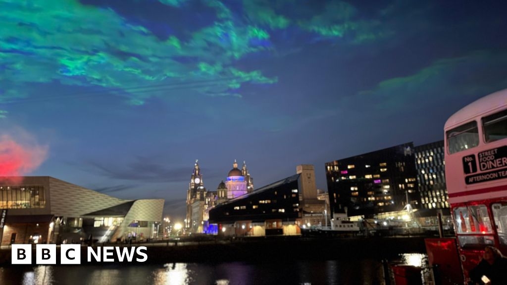 Thousands turn out for Northern Lights arts show in Liverpool
