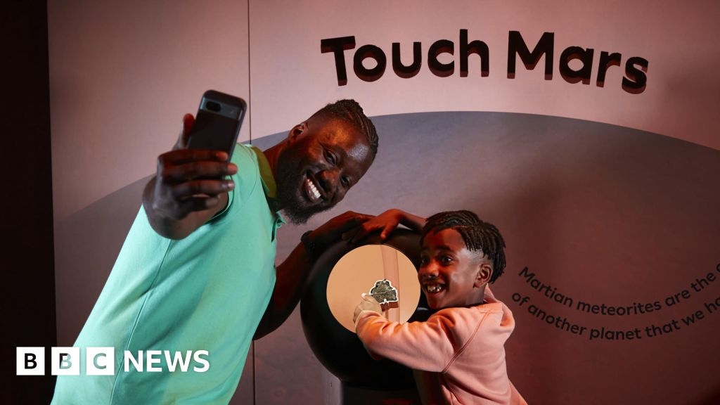 Natural History Museum visitors to touch parts of moon and Mars