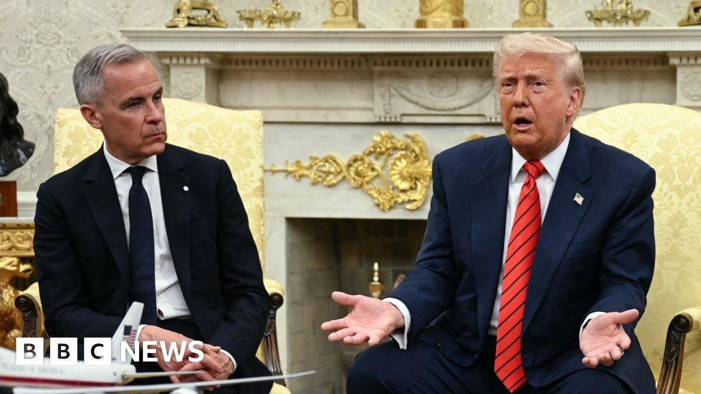 White House says Canada's Carney 'caved' to Trump on tech tax