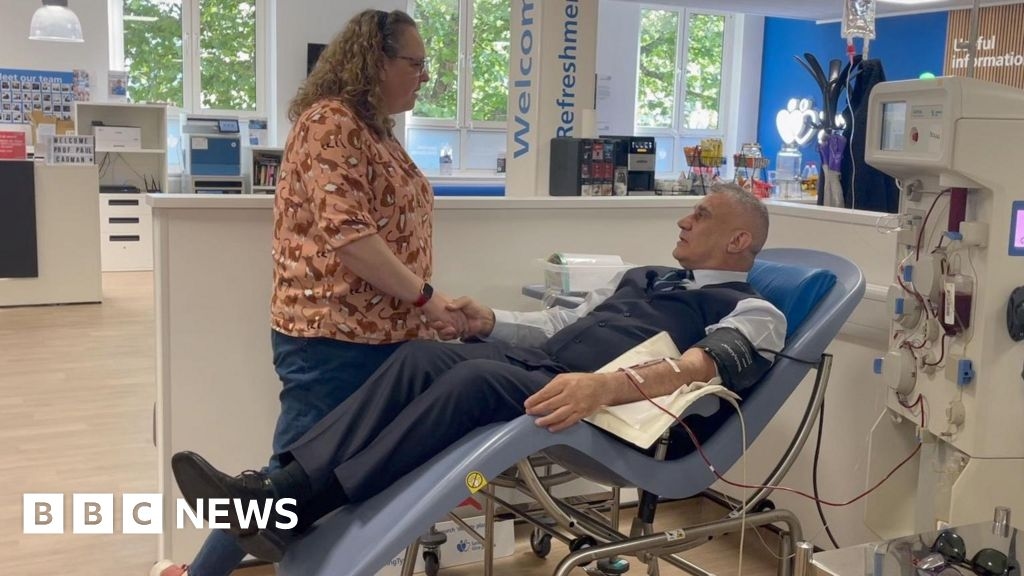 Special thank you for Birmingham man after 200 plasma donations