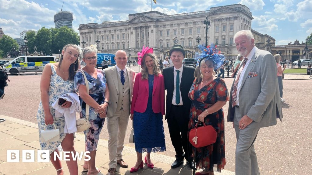 Royal garden party 'surreal' for Lincolnshire award winners