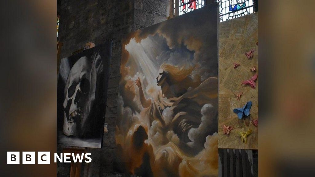 Billingham church hosts art show as building's future unclear