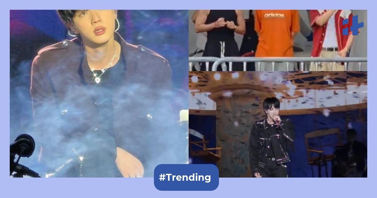 BTS reunion at 'RUNSEOKJIN_EP.TOUR' concert! J-Hope energizes ARMY, RM rushes from airport, V turns heads in tank top