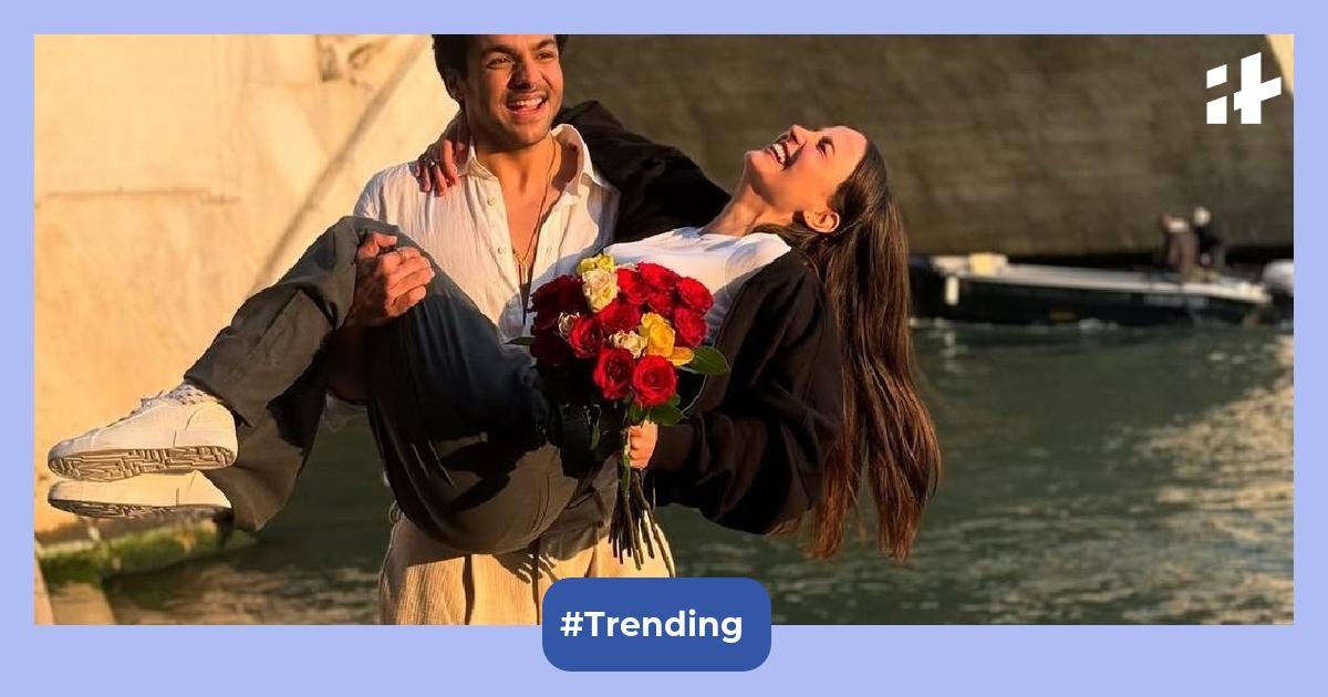 Ashish Chanchalani and Elli AvRam break the internet with one word, are they the internet's newest 'it' couple?