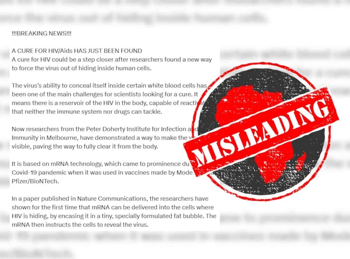 Fact-checked: HIV/Aids breakthrough not a ‘cure', popular social media posts misrepresent the facts