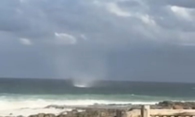 Watch: Waterspout swirls off Ballito coast