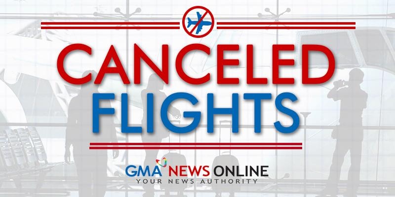 Canceled flights due to Middle East tensions