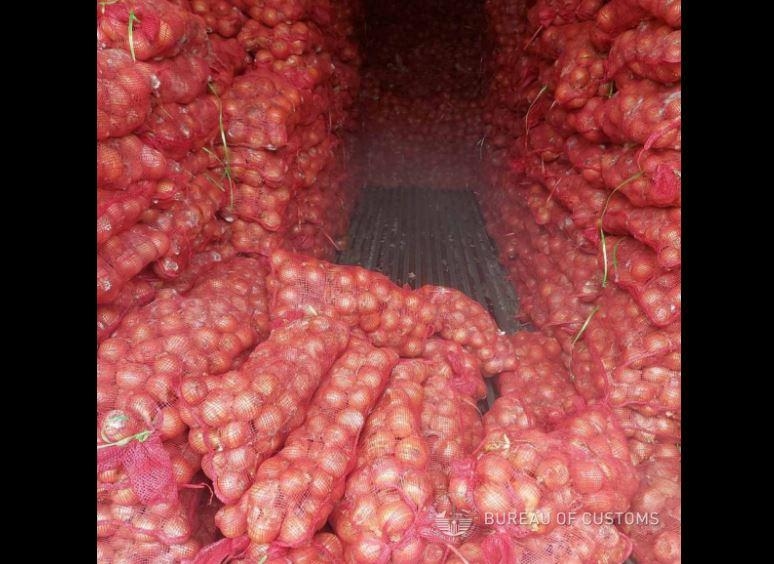 BOC, DOH, DA unveil P34M worth of smuggled onions, frozen fish in Manila