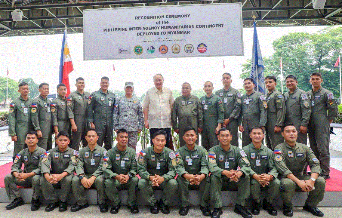PH humanitarian team recognized for earthquake relief mission in Myanmar