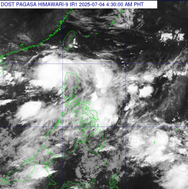 LPA off Babuyan Islands now Tropical Depression Bising