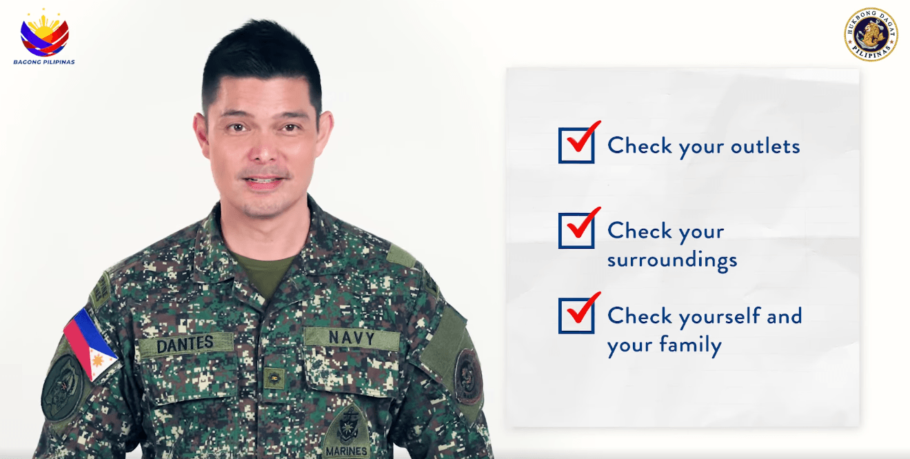 Dingdong Dantes is the lead in NDRRMC's important video on essential flood recovery checklist