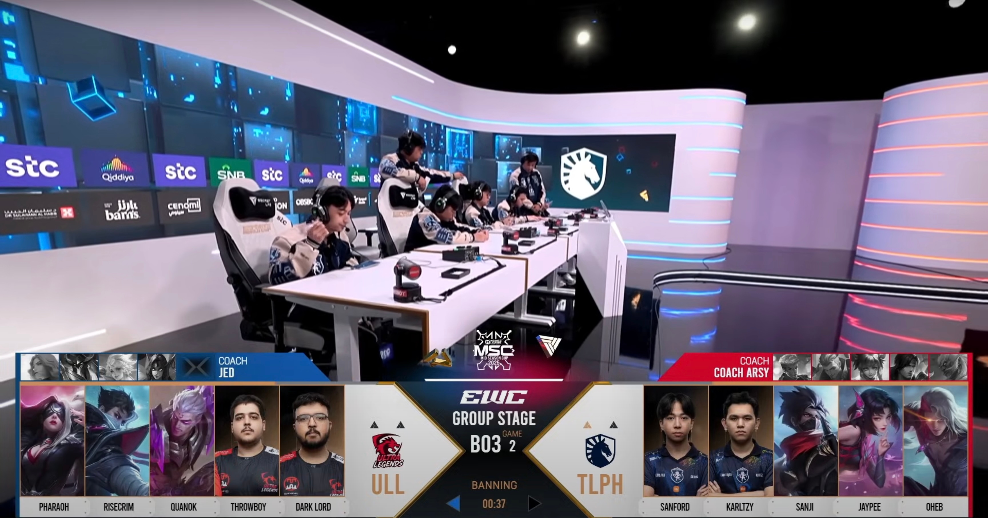 KarlTzy, Oheb shine as Team Liquid dominates Ultra Legends in MSC opener