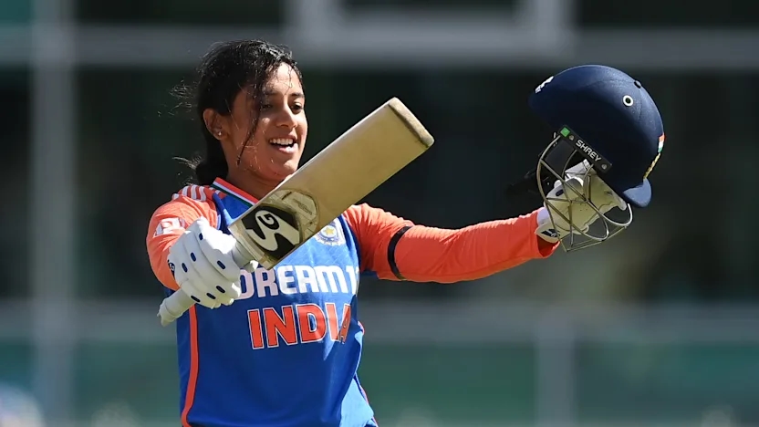 Mandhana eyes more T20I success after maiden ton
