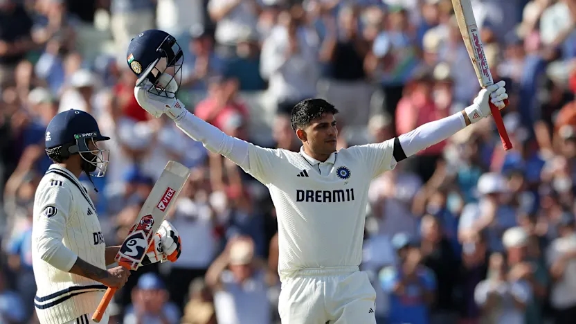 Gill century headlines India's strong start at Edgbaston