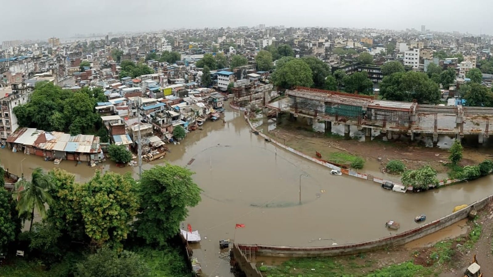 2,639 persons rescued across state, Surat city records 242 mm of rain in eight hours as downpour disrupts life for second day
