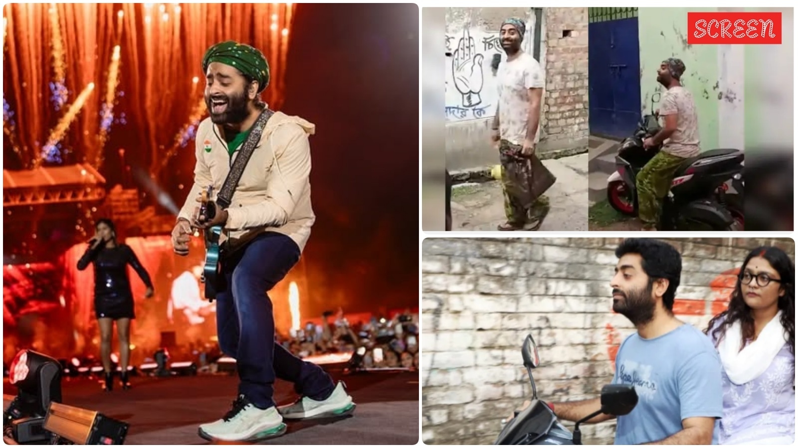 On Arijit Singh's birthday, a look at moments that highlight the singer's simple, down-to-earth nature, see photos and videos
