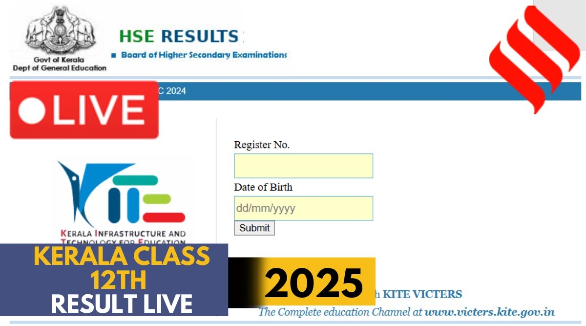 DHSE Kerala Plus Two 12th Result 2025, keralaresults.nic.in LIVE Updates: Result to be out today