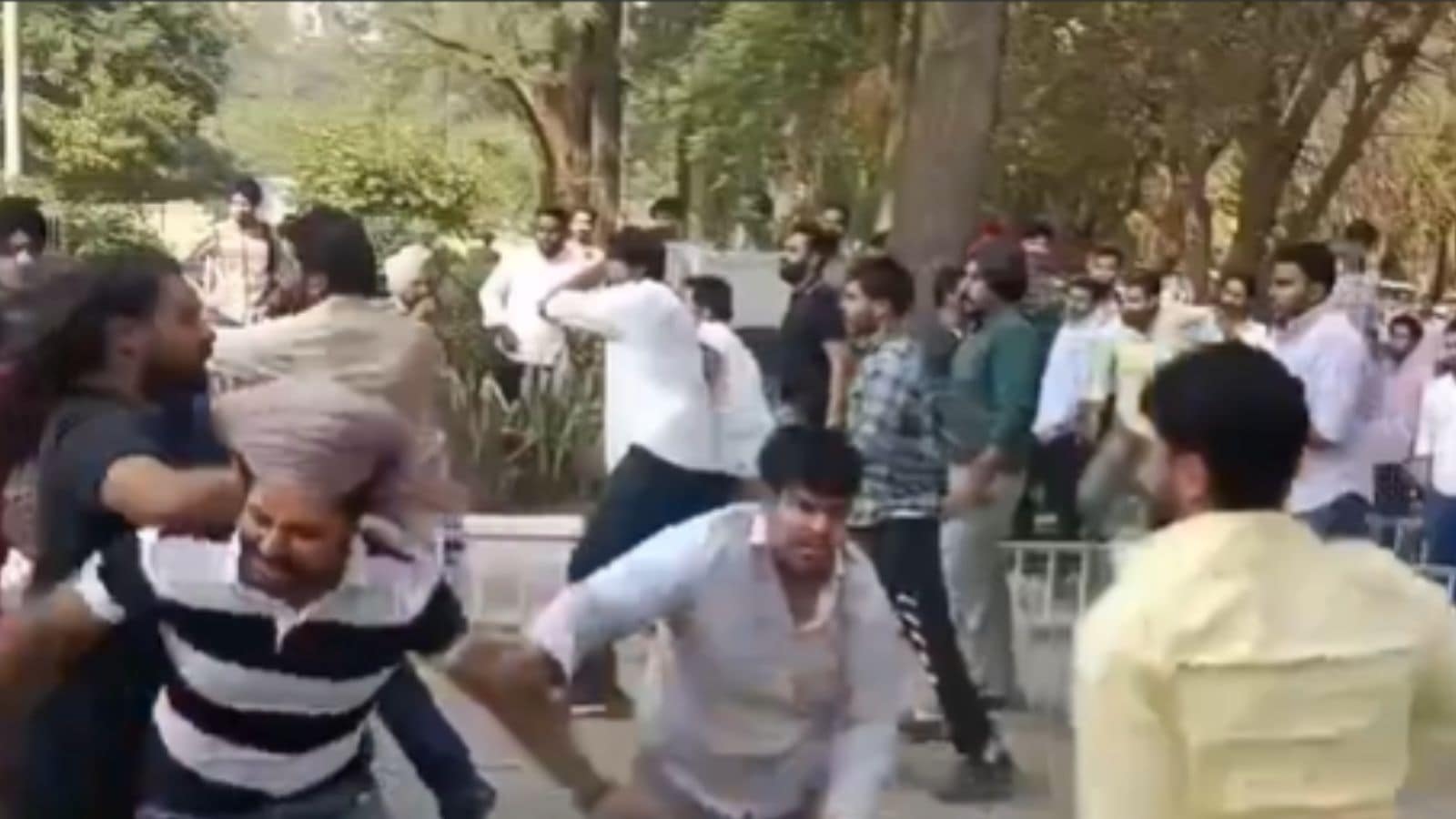 Officials debunk viral video of ‘scuffle' at Punjab's Lalru college, reassure students
