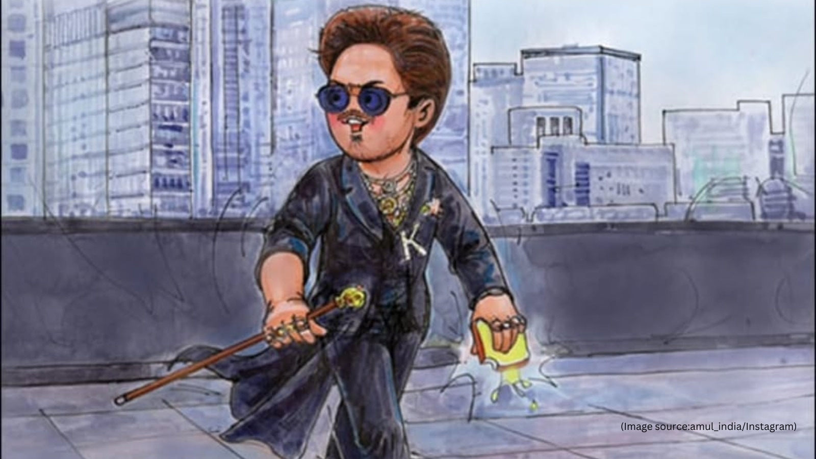 ‘India's biggest GalaKaar': Shah Rukh Khan's dazzling Met Gala debut in Sabyasachi gets Amul's topical nod