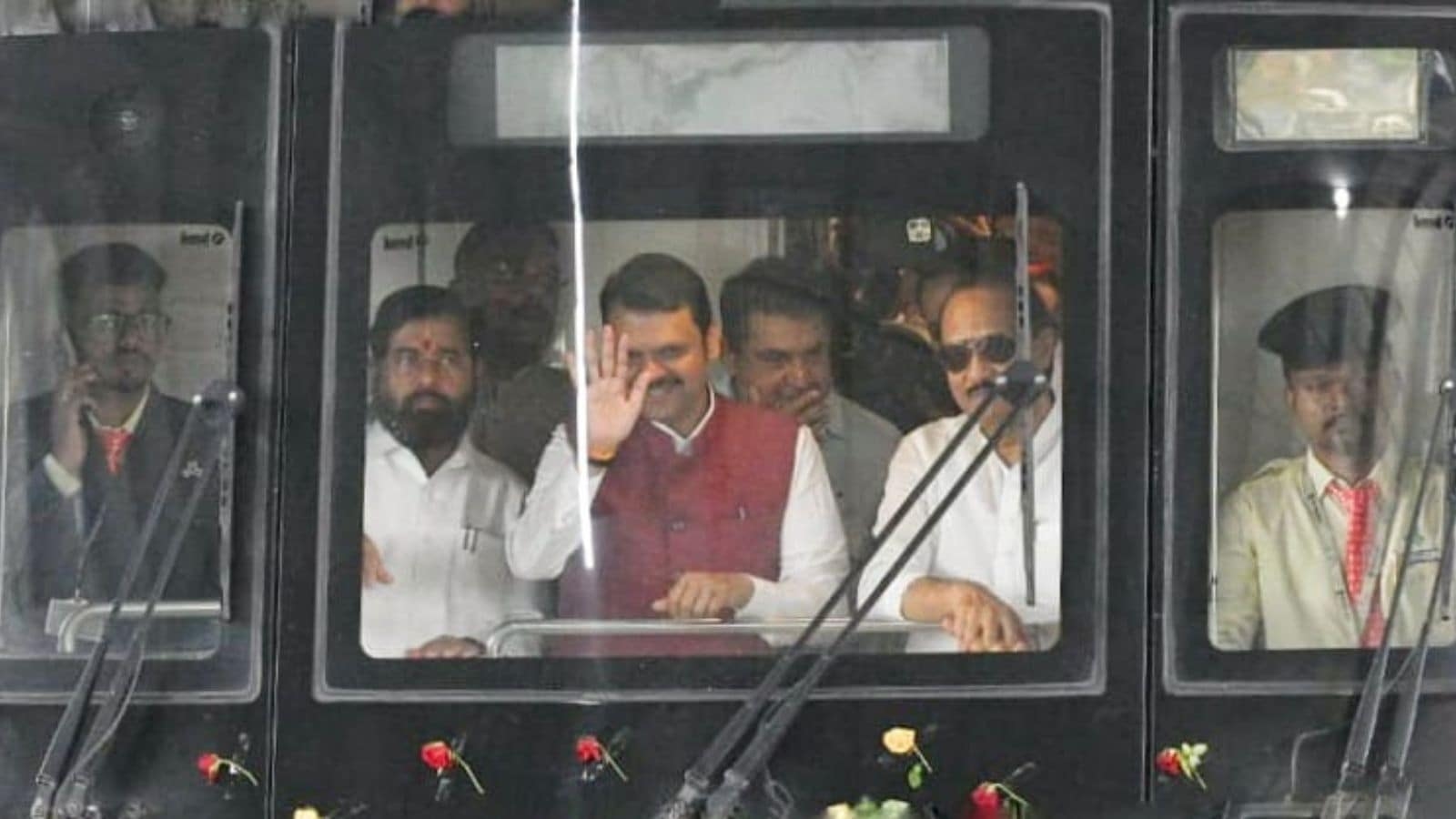 CM Devendra Fadnavis flags off trial run of Mumbai Metro Line 9 from Dahisar to Kashigaon