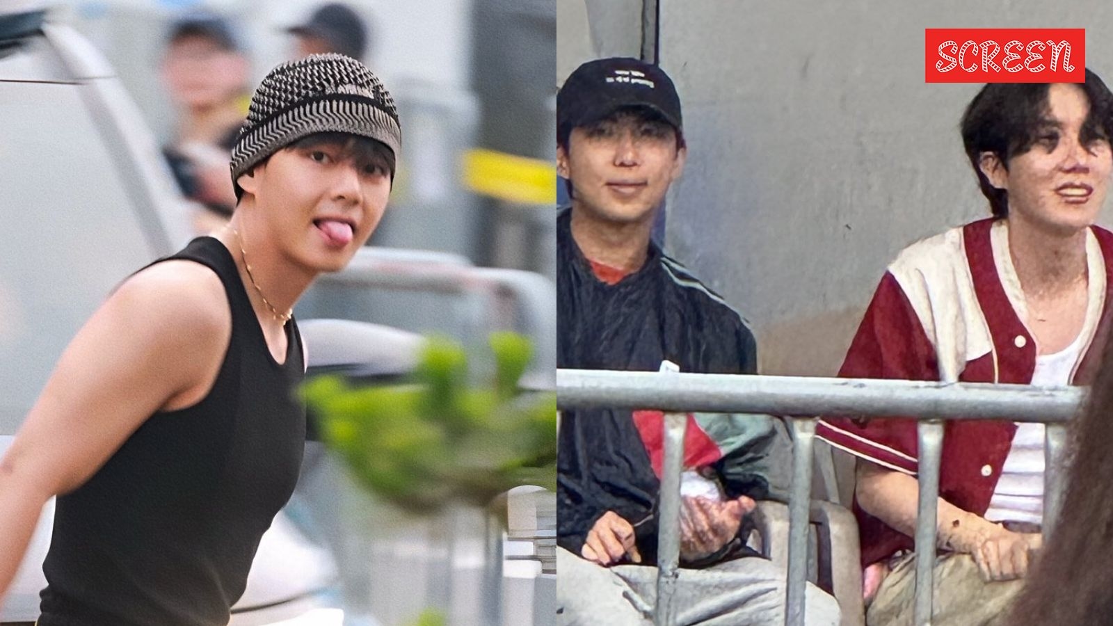 BTS' V turns heads in black tank top at RunSeokjin tour; RM, J-Hope bust out dance moves to Super Tuna