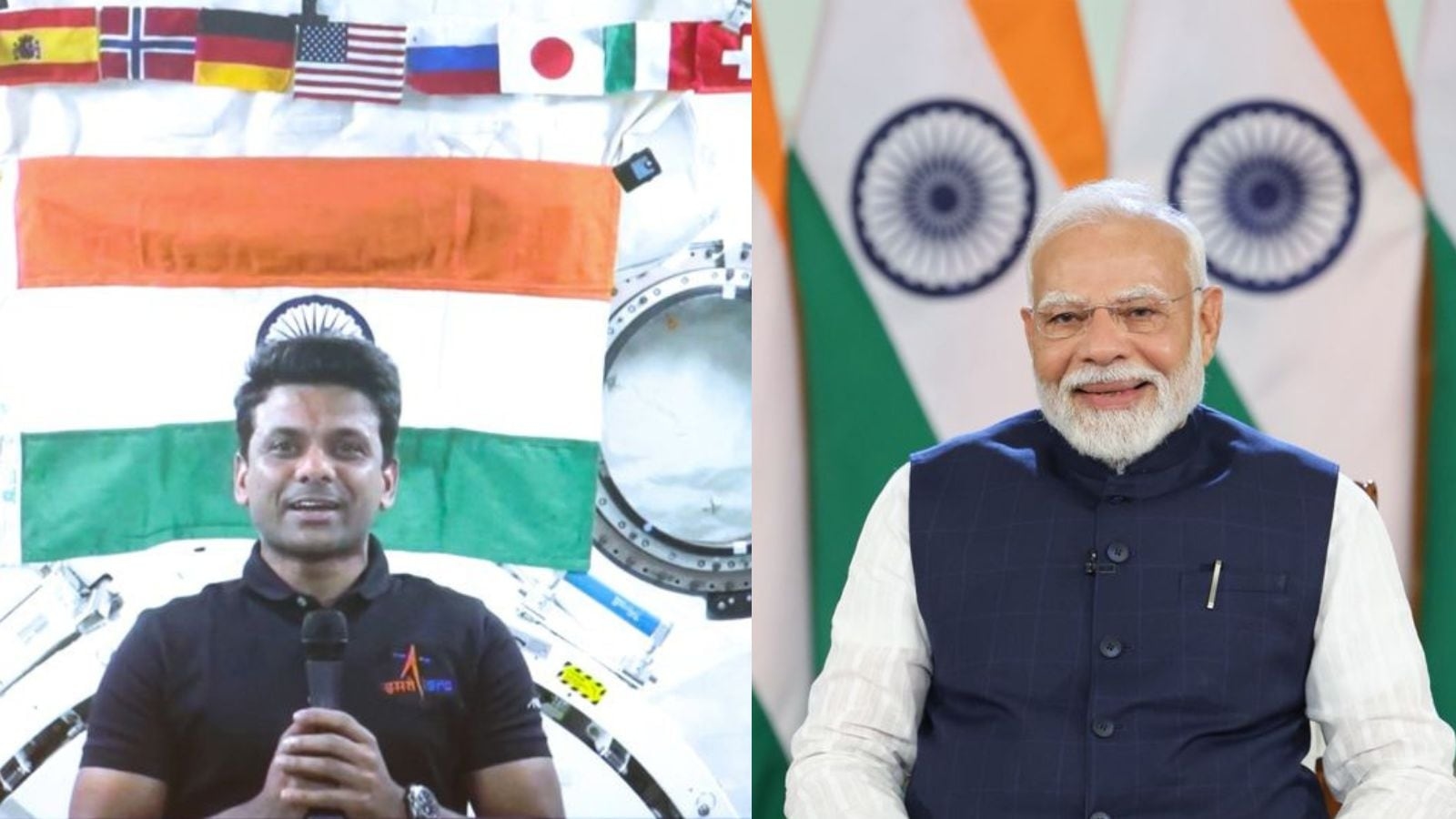PM speaks to Shubhanshu Shukla, the 1st Indian to reach International Space Station