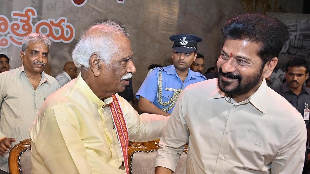 Congress's Revanth Reddy has praise for this old RSS hand: Who is ‘Ajatashatru' Bandaru Dattatreya