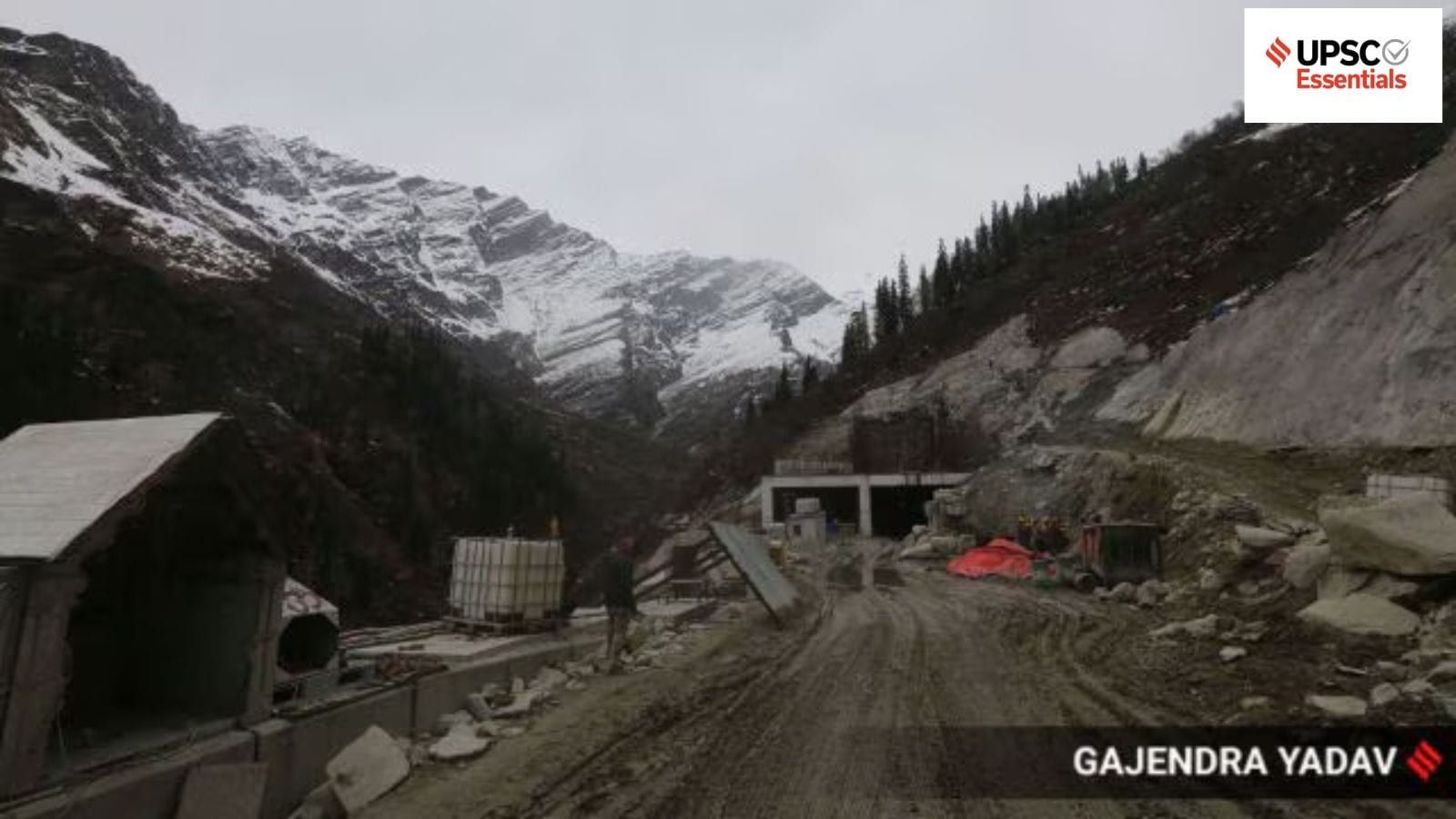 Mains answer practice — GS 3 : Questions on climate change-induced glacier retreat and air pollution crisis (Week 106)