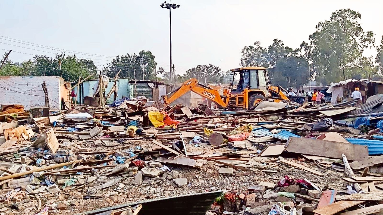 Illegal shanties in Adarsh Colony: Tens of thousands rendered homeless in UT admn's demolition action to reclaim 12 acres