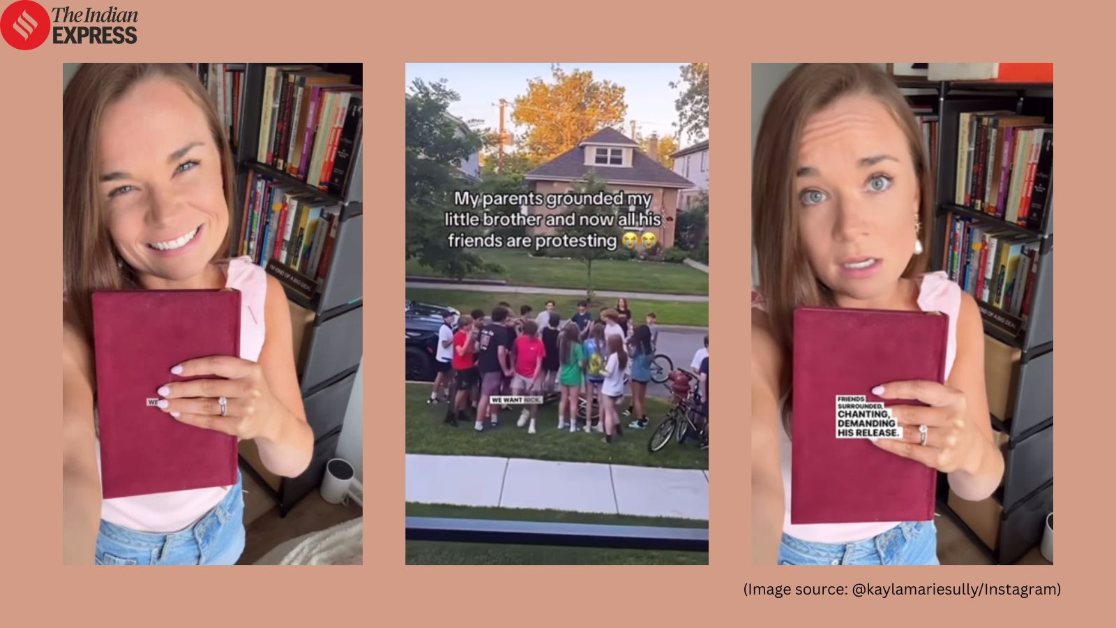 Teen gets grounded by parents; what his friends did next had a US reporter turn it into funny news segment