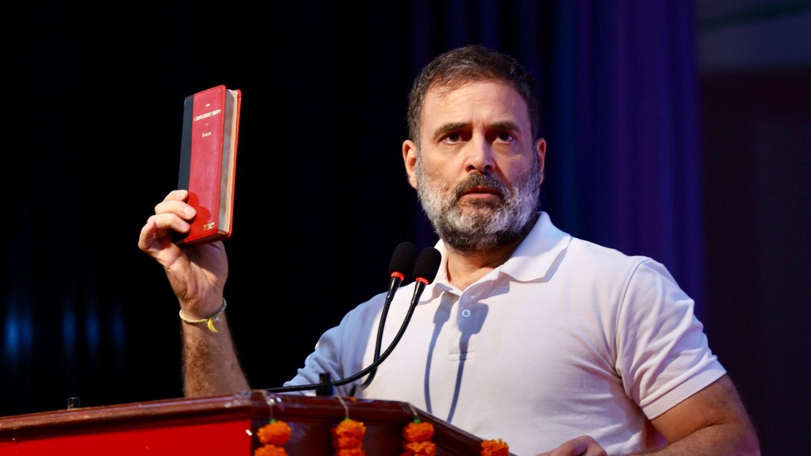 ‘Trump picked up the phone and said…': In Bhopal, Rahul Gandhi's ‘surrender' jibe at PM Modi