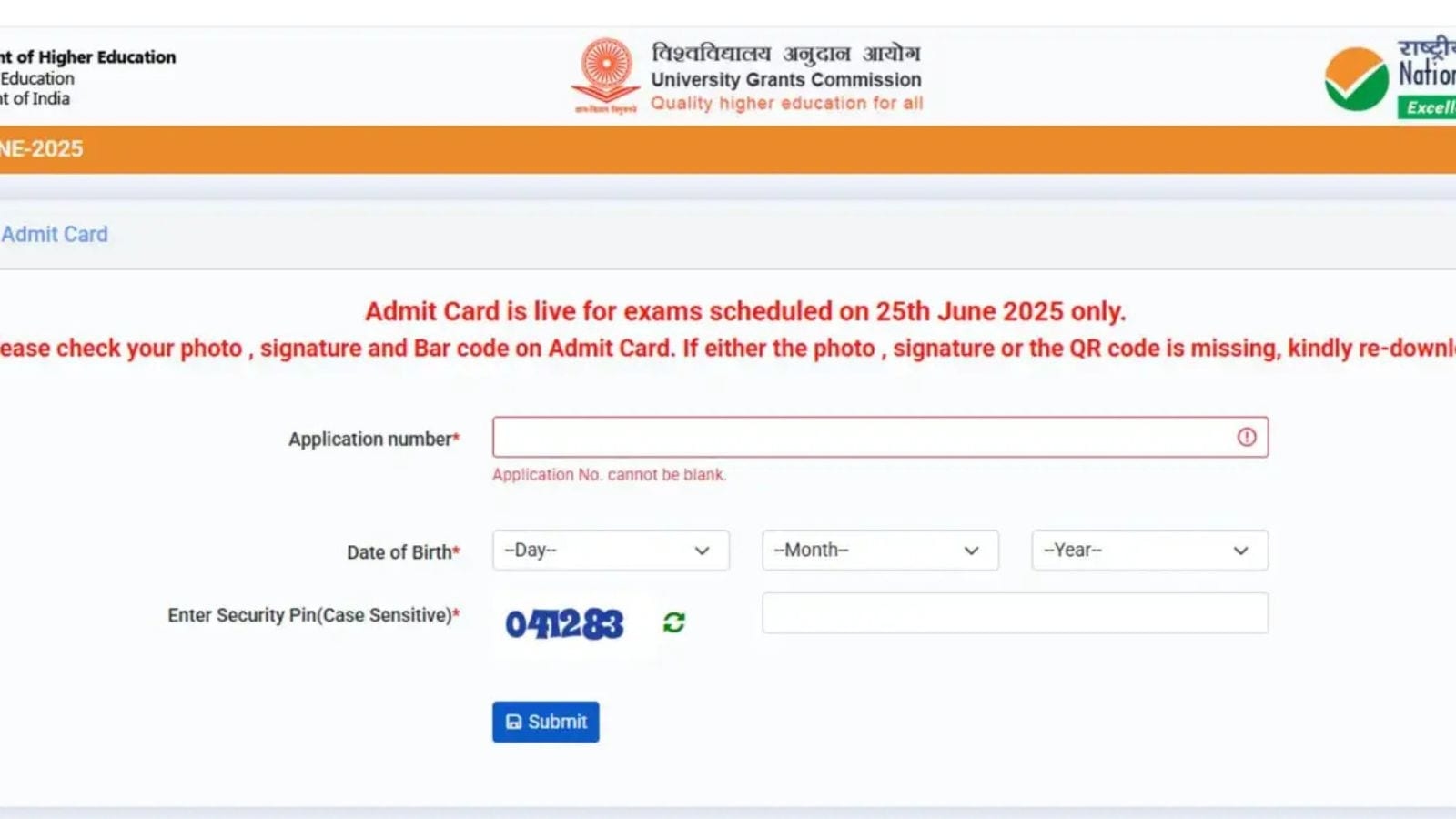 UGC NET Admit Card 2025: NTA releases hall tickets for June 25 exam on ugcnet.nta.ac.in