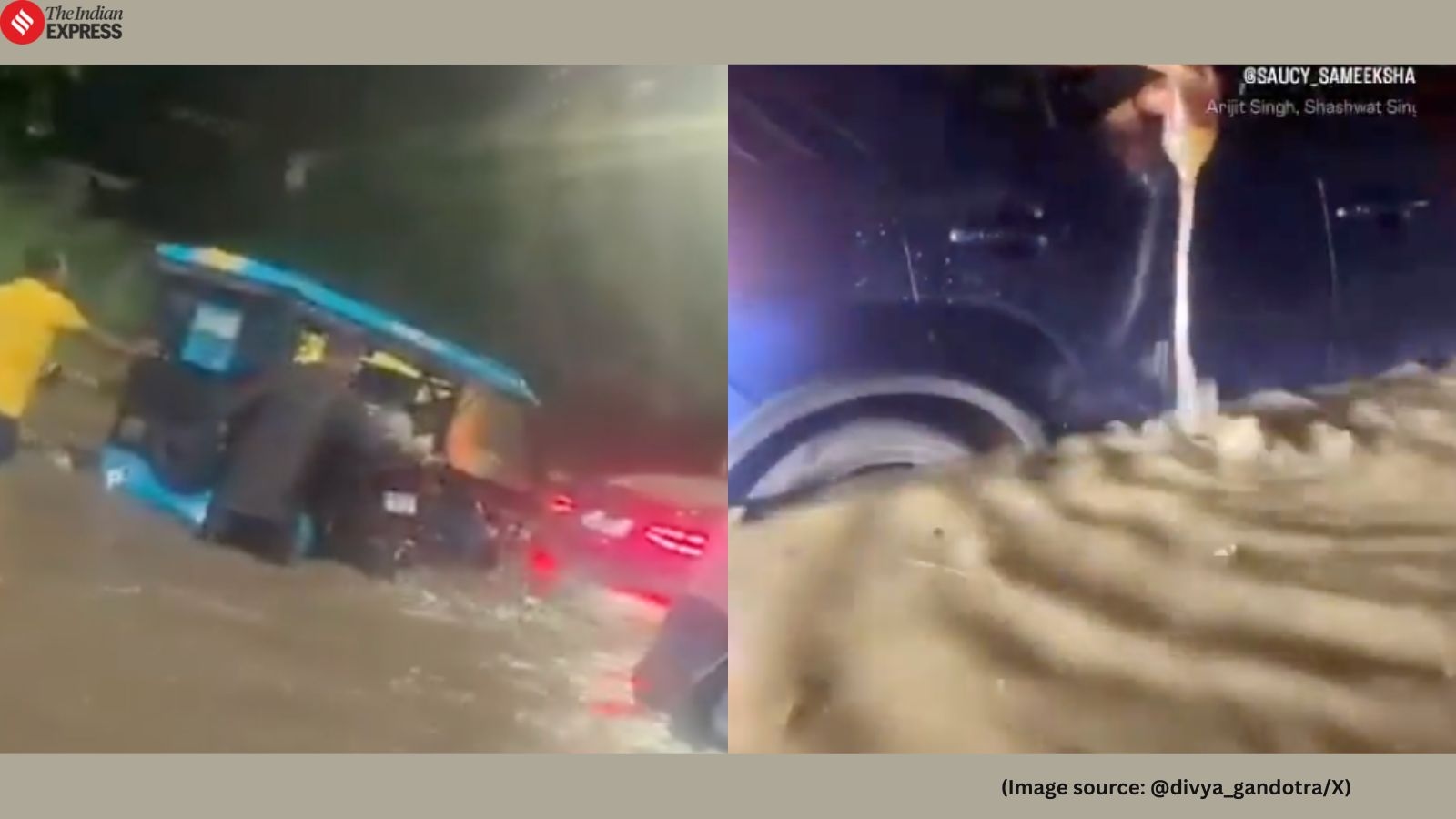 As heavy rain batters Delhi-NCR, videos of severe waterlogging, submerged vehicles in Gurgaon go viral