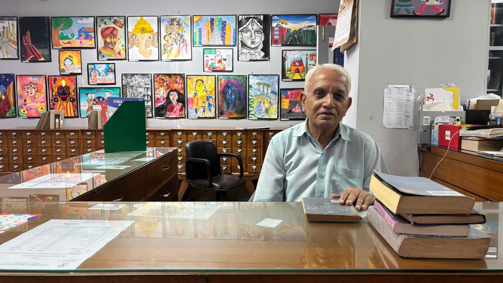 At this Delhi library, how a 68-year-old retiree keeps the magic of reading alive