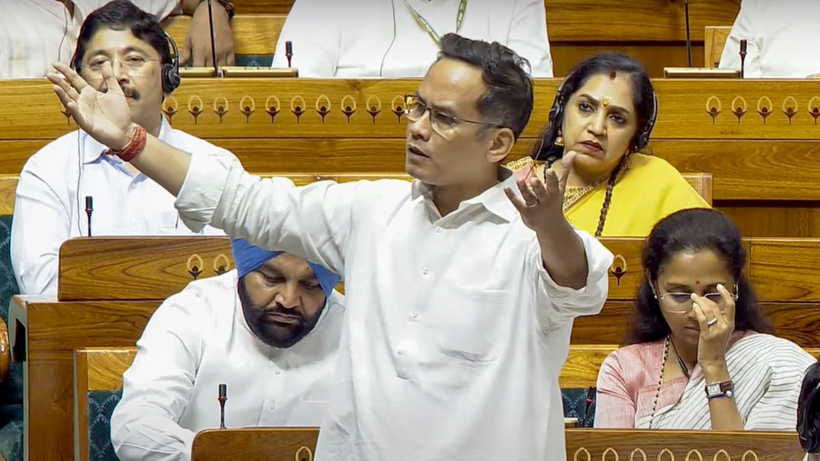 ‘Before whom did India surrender?': Gaurav Gogoi leads Opposition charge