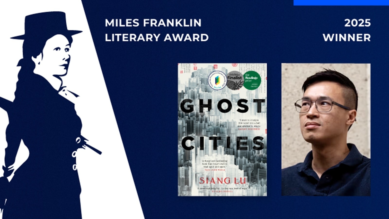 Who is Siang Lu, whose novel ‘Ghost Cities' just won Australia's biggest literary award
