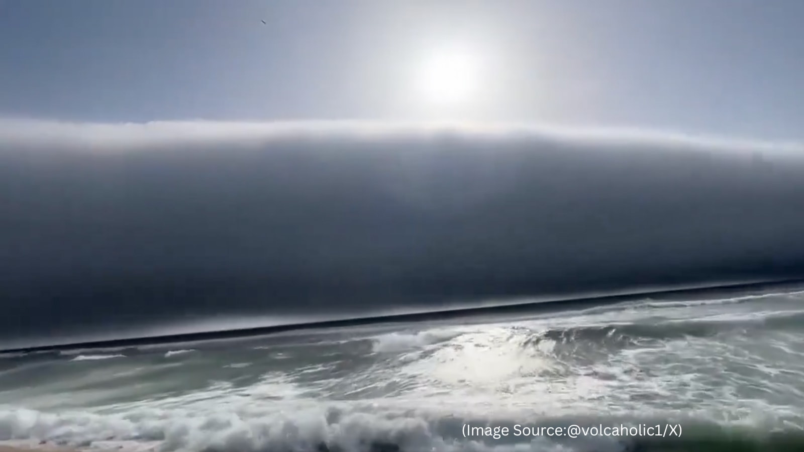 Watch: Rare roll cloud appears over Portugal beach, leaves the Internet in awe