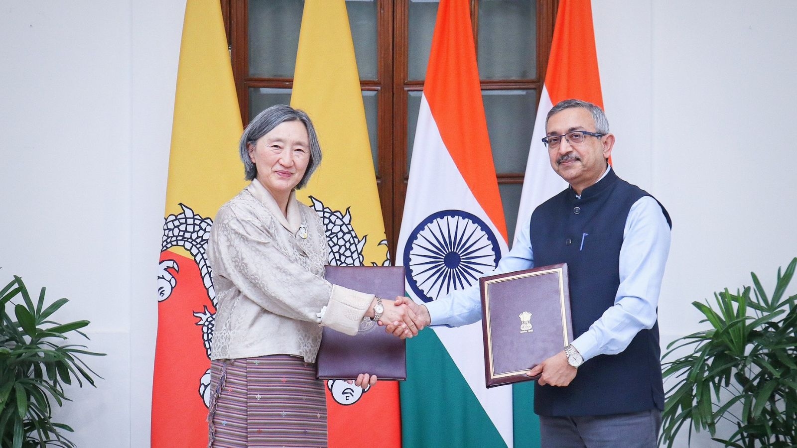 India, Bhutan review development partnership