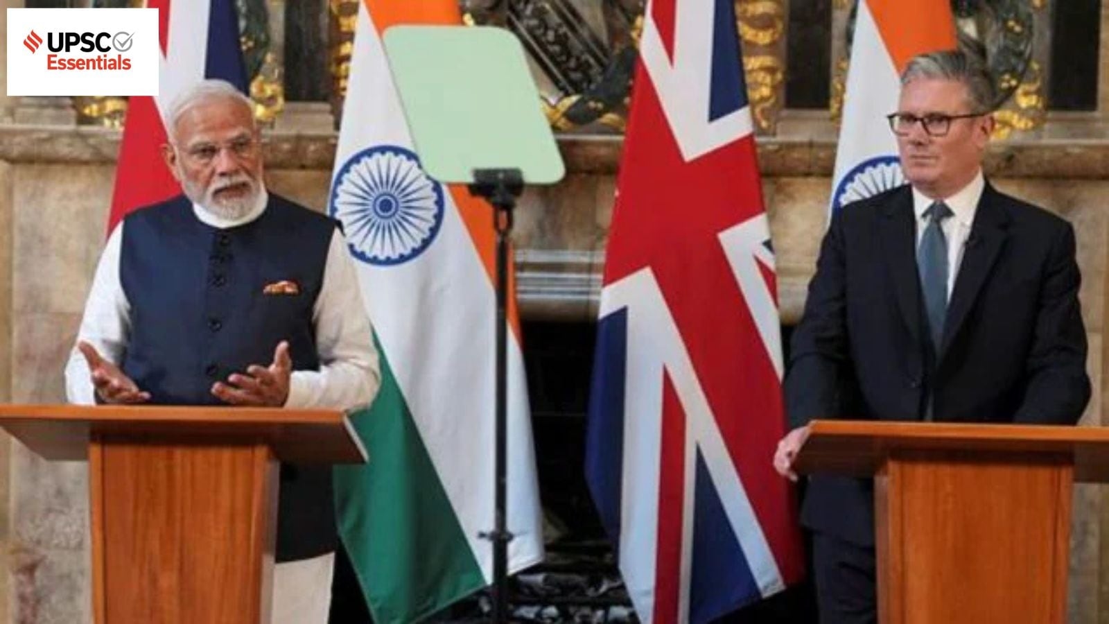 Daily subject-wise quiz : Economy MCQs on India-UK Free Trade Agreement, new railway lines in NorthEast India and more (Week 120)