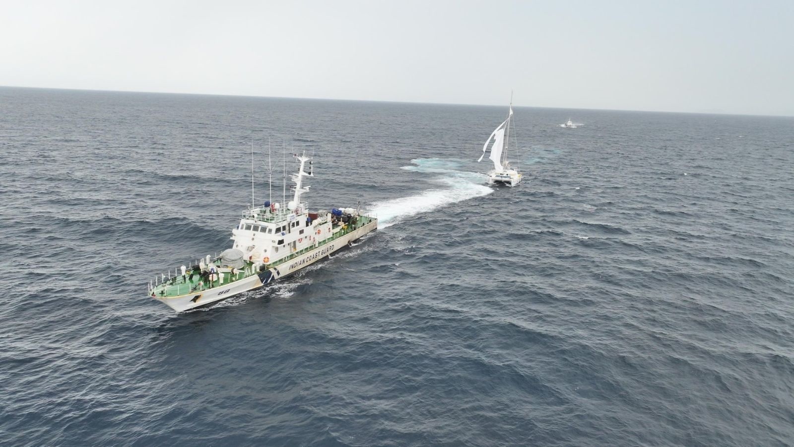 Indian Coast Guard rescues two after US yacht malfunctions off Andaman coast