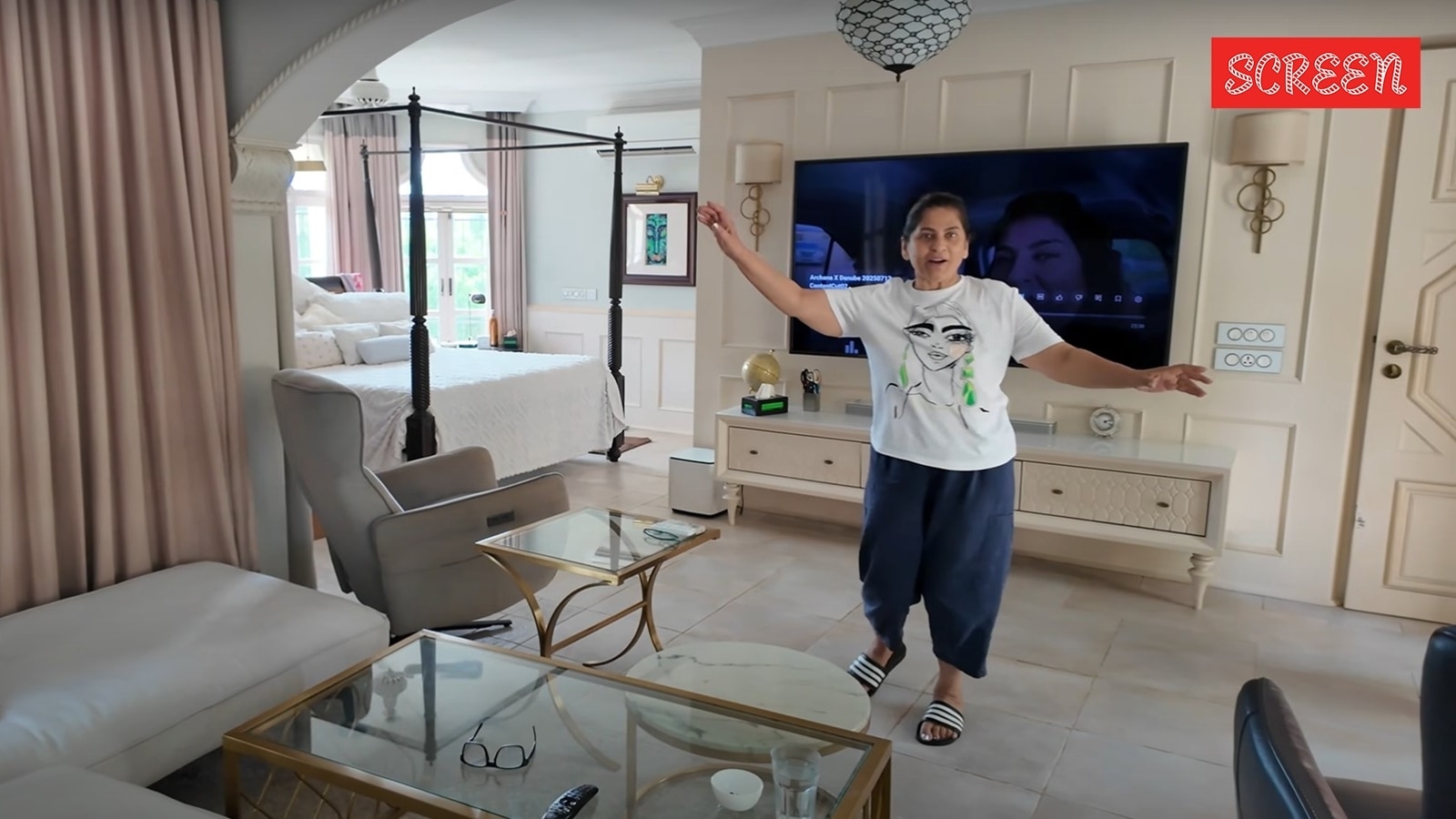 Inside Archana Puran Singh's Madh Island bungalow that she bought despite husband Parmeet Sethi threatening her with divorce. Watch