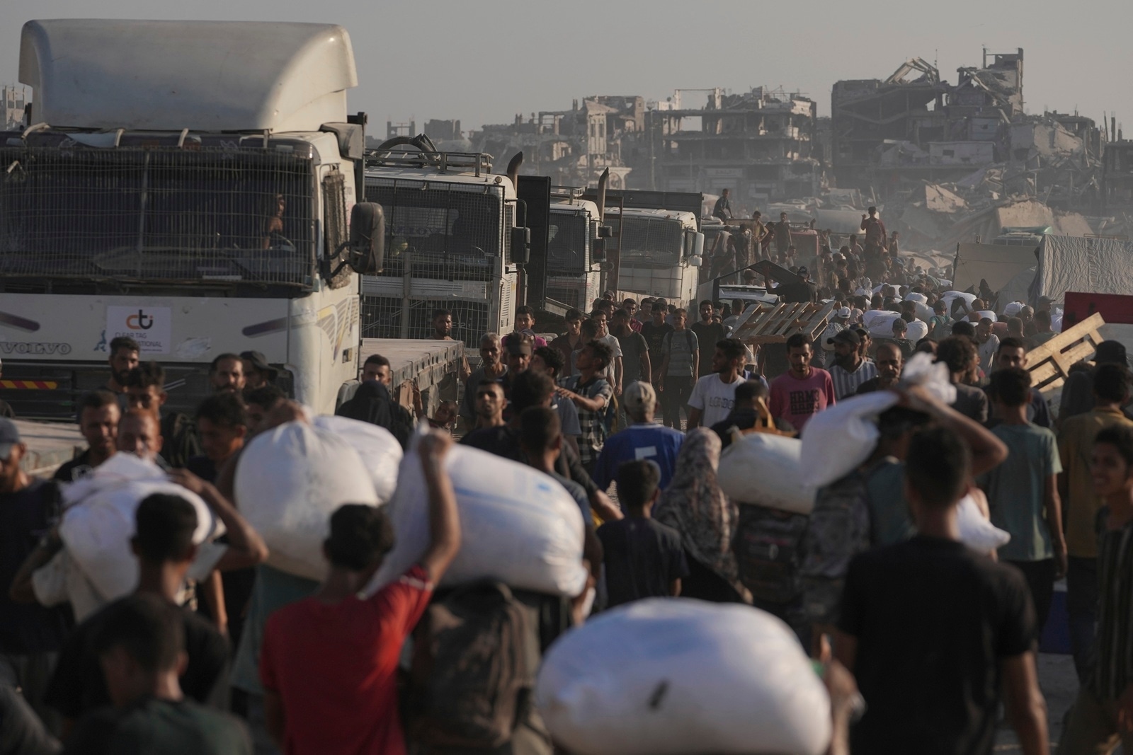Israel allows humanitarian aid to enter Gaza but will that be enough to tackle mass starvation?